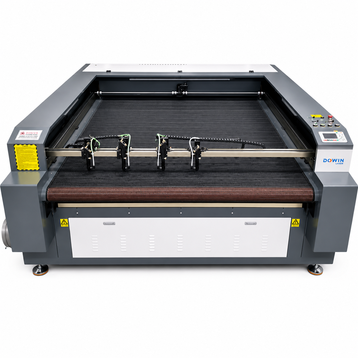 Cortadora CO2 visión automática 4 cabezales DW-1812 Vision